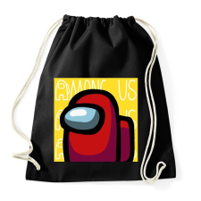 PRINTFASHION Among us - Sportzsák, Tornazsák - Fekete tornazsák