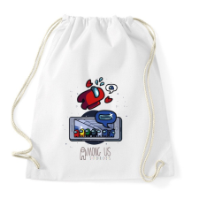 PRINTFASHION Among us stories - Sportzsák, Tornazsák - Fehér tornazsák