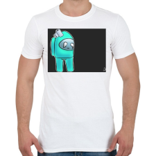 PRINTFASHION Among us WTF - Férfi póló - Fehér férfi póló