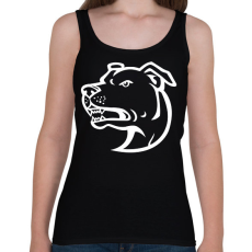PRINTFASHION Amstaff 03 - Női atléta - Fekete