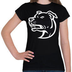 PRINTFASHION Amstaff 03 - Női póló - Fekete