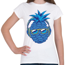 PRINTFASHION Ananász - Női póló - Fehér női póló