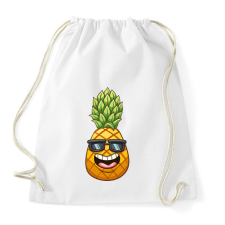 PRINTFASHION Ananász  - Sportzsák, Tornazsák - Fehér tornazsák