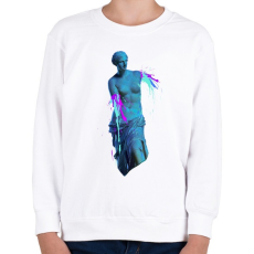 PRINTFASHION Ancient accident - Gyerek pulóver - Fehér