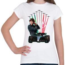 PRINTFASHION Andrea-Kimi-Antonelli - Női póló - Fehér