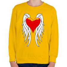 PRINTFASHION Angel - Gyerek pulóver - Sárga gyerek pulóver, kardigán