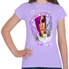PRINTFASHION ANGEL TEAM - Női póló - Viola női póló