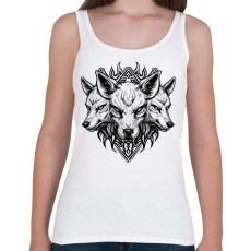 PRINTFASHION angry cerberus - Női atléta - Fehér