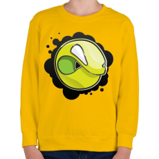 PRINTFASHION Angryball - Gyerek pulóver - Sárga
