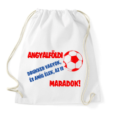 PRINTFASHION Angyalföldi drukker - Sportzsák, Tornazsák - Fehér tornazsák