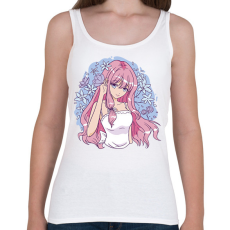 PRINTFASHION Anime csaj - Női atléta - Fehér