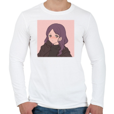 PRINTFASHION Anime/Manga karakter - Férfi hosszú ujjú póló - Fehér férfi póló