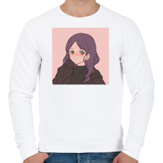 PRINTFASHION Anime/Manga karakter - Férfi pulóver - Fehér