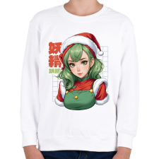 PRINTFASHION Animés manó - Gyerek pulóver - Fehér gyerek pulóver, kardigán
