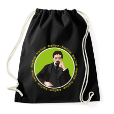 PRINTFASHION Anton Chekhov - Sportzsák, Tornazsák - Fekete tornazsák