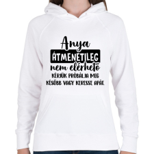 PRINTFASHION Anya átmenetileg nem elérhető - Női kapucnis pulóver - Fehér női pulóver, kardigán