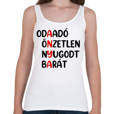 PRINTFASHION Anya - betűs - Női atléta - Fehér