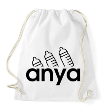 PRINTFASHION Anya - Sportzsák, Tornazsák - Fehér tornazsák