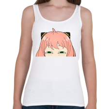 PRINTFASHION Anya - Spy x family - Női atléta - Fehér női trikó