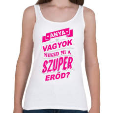 PRINTFASHION Anya szuperereje  - Női atléta - Fehér