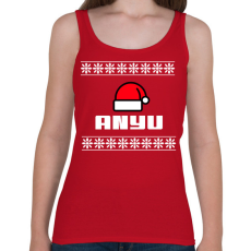 PRINTFASHION ANYU2 - Női atléta - Cseresznyepiros