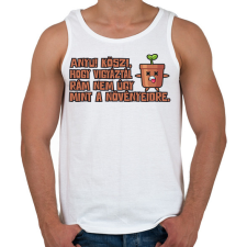 PRINTFASHION Anyu köszi hogy vigyáztál rám - Férfi atléta - Fehér atléta, trikó