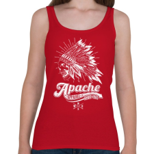 PRINTFASHION Apacs - Női atléta - Cseresznyepiros női trikó