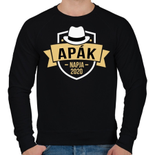 PRINTFASHION Apák napja 2020 - Férfi pulóver - Fekete férfi pulóver, kardigán