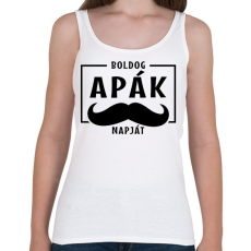 PRINTFASHION Apák napja - Női atléta - Fehér