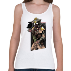 PRINTFASHION Apex Legends Bloodhound - Női atléta - Fehér