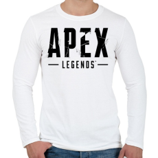 PRINTFASHION Apex Legends - Férfi hosszú ujjú póló - Fehér