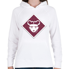 PRINTFASHION Apex Legends Lifeline Jelvény (Badge) - Női kapucnis pulóver - Fehér