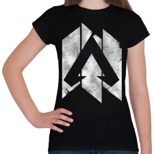 PRINTFASHION Apex Legends - Logó - Női póló - Fekete női póló