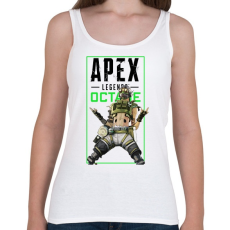 PRINTFASHION Apex Legends Octane - Női atléta - Fehér