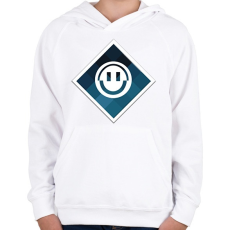 PRINTFASHION Apex Legends Pathfinder Jelvény (Badge) - Gyerek kapucnis pulóver - Fehér