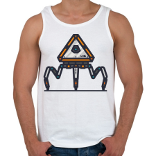 PRINTFASHION Apex LOOT - Férfi atléta - Fehér atléta, trikó