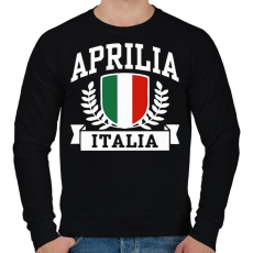 PRINTFASHION Aprila Italia  - Férfi pulóver - Fekete