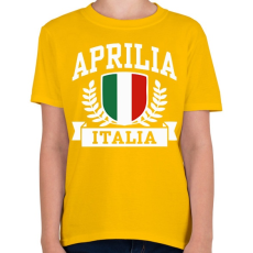 PRINTFASHION Aprila Italia  - Gyerek póló - Sárga