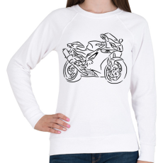 PRINTFASHION aprilia rsv 1000 r factory - Női pulóver - Fehér