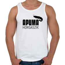 PRINTFASHION APU MA HORGÁSZIK - Férfi atléta - Fehér atléta, trikó