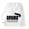 PRINTFASHION APU MA HORGÁSZIK - Sportzsák, Tornazsák - Fehér