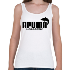 PRINTFASHION Apuma horgászik - Női atléta - Fehér