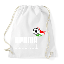 PRINTFASHION Apuma szurkol - Sportzsák, Tornazsák - Fehér tornazsák