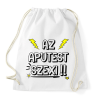 PRINTFASHION Aputest - Sportzsák, Tornazsák - Fehér