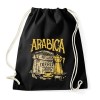 PRINTFASHION Arab kávé - Sportzsák, Tornazsák - Fekete