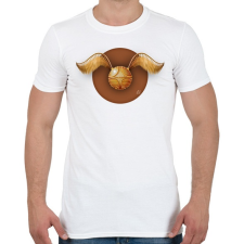 PRINTFASHION Arany labda - Férfi póló - Fehér férfi póló