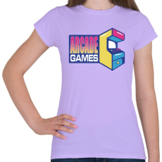 PRINTFASHION Arcade Games - Női póló - Viola