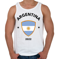PRINTFASHION ARGENTINA - Férfi atléta - Fehér atléta, trikó