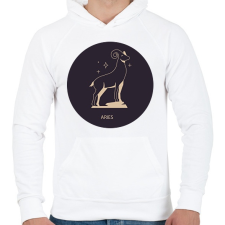 PRINTFASHION Aries - Kos - Férfi kapucnis pulóver - Fehér női pulóver, kardigán