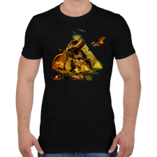 PRINTFASHION ark játék - Férfi póló - Fekete férfi póló